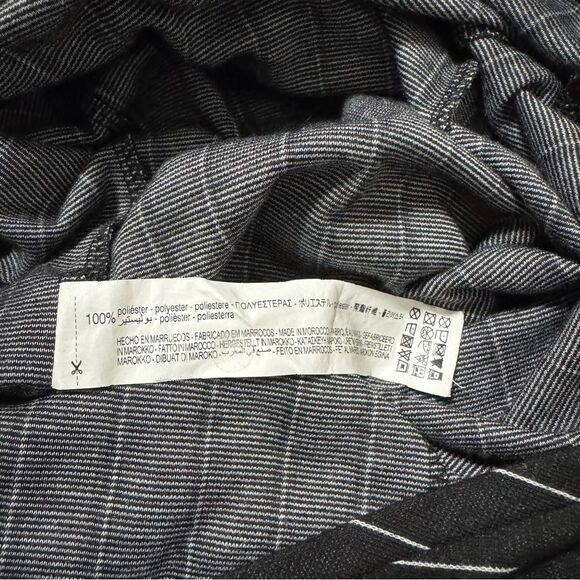 Zara Black and White Striped Trafaluc Jumpsuit Size S - Picture 5 of 6